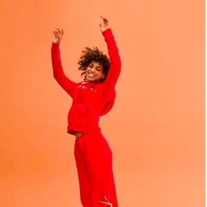 Pink Victoria’s Secret 3pc pre owned XXL